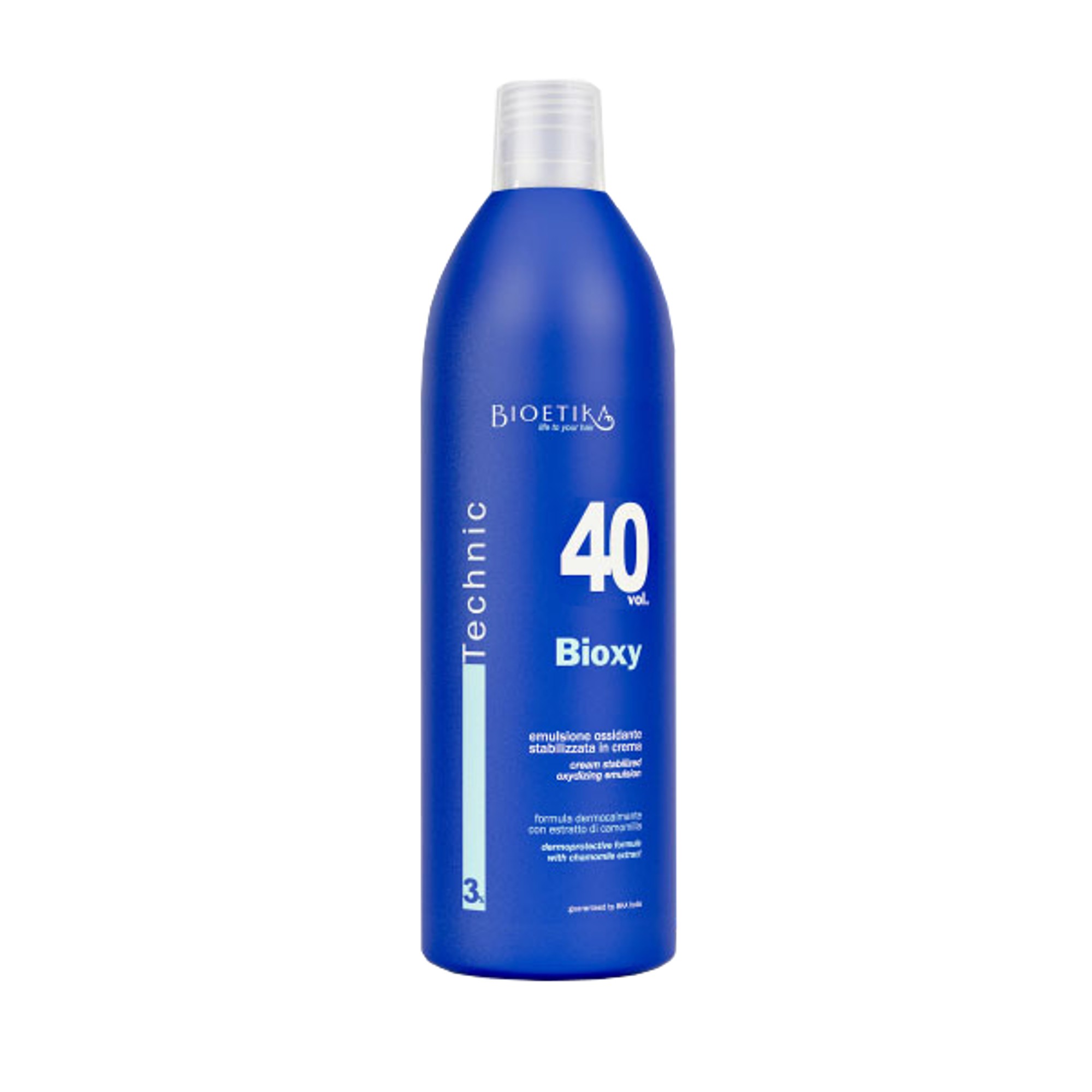 BIOETIKA BIOXY 10 - 20 - 30 - 40 volumi ossigeno peroxide per tintura  1000ml