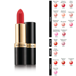 REVLON MAKE UP SUPER LUSTROUS LIPSTICK ROSSETTO dalla straordinaria intensità