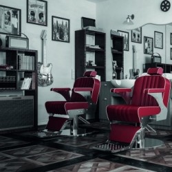 POLTRONA BARBER UOMO LENNY Gamma & Bross per salone parrucchiere