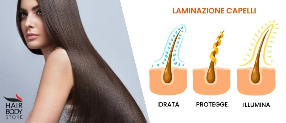 Laminazione capelli professionale